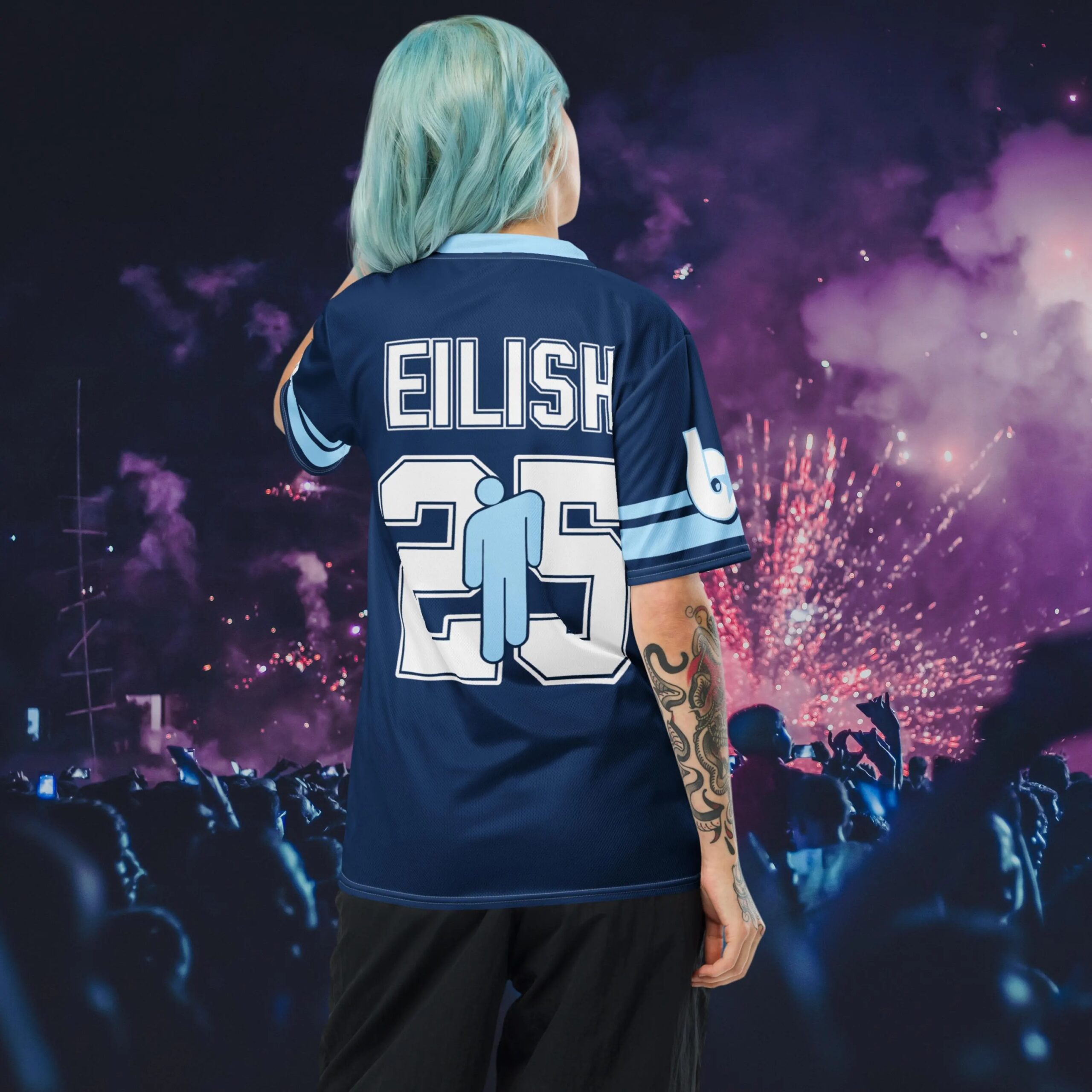 Billie Eilish Album Inspired Concert Outfit Jersey - Image 3