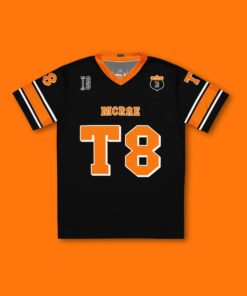 Alternative view of T8 Mcrae x Lando Norris Football Jersey: Tate Mcrae Concert Outfit, Polyester