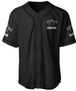 Alternative view of Oasis Band Merch Baseball Jerseys for World Tour 2025