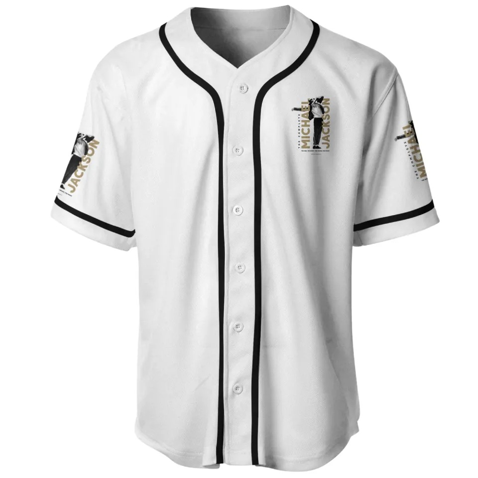 Michael Jackson Classic Baseball Jersey - Iconic Music Merchandise - Image 2