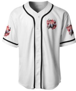 Alternative view of Dandadans Momos And Okaruns Baseball Jerseys