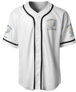 Alternative view of Moonbeam Ice Cream Baseball Jerseys