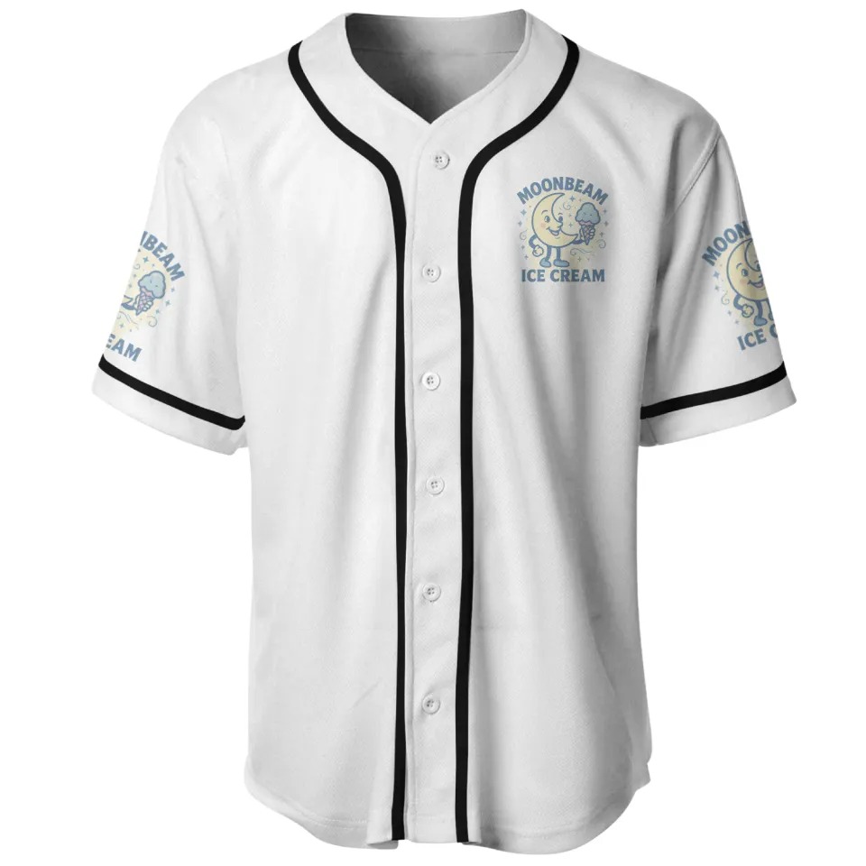 Moonbeam Ice Cream Baseball Jerseys - Image 2