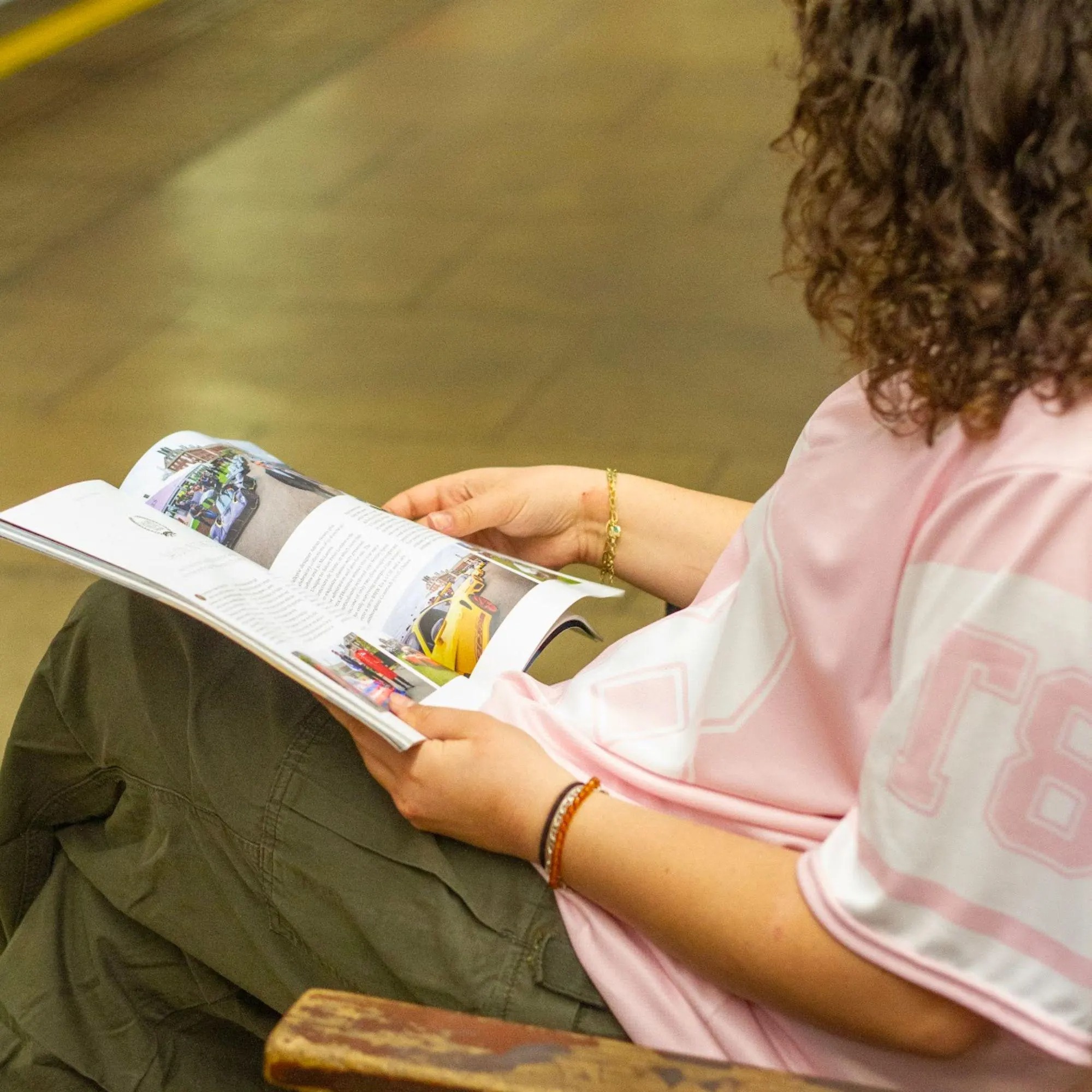 Tate Mcrae Pink Football Jersey - T8 Concert Outfit - Image 6