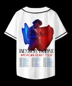 Alternative view of Benson Boone Baseball Jersey, Gift for fans