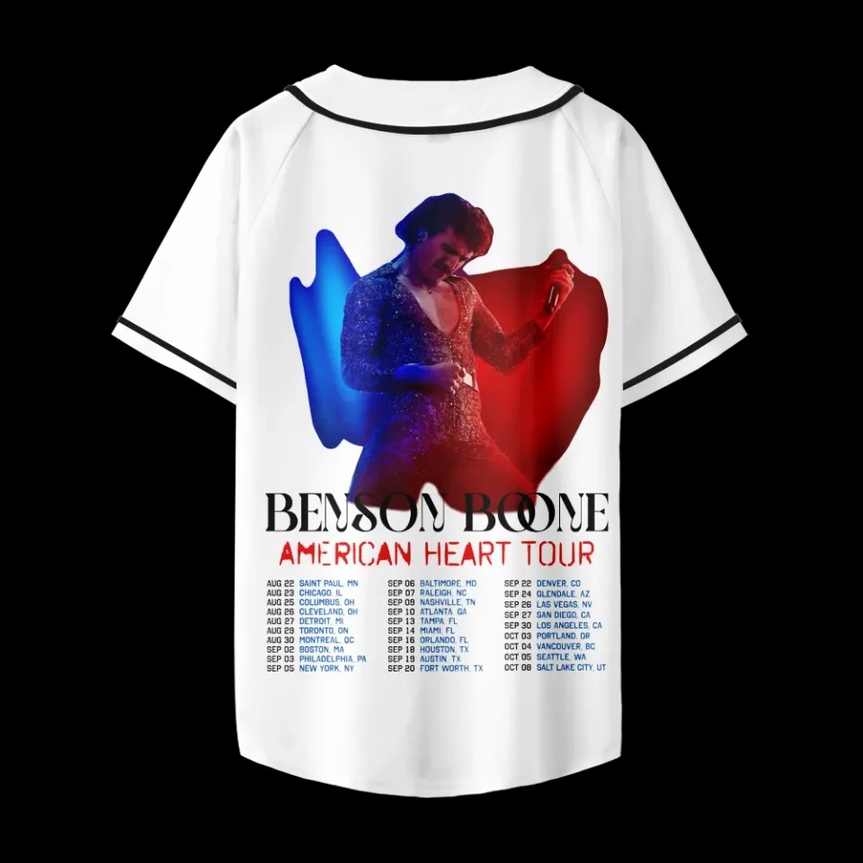 Benson Boone Baseball Jersey, Gift for fans - Image 2