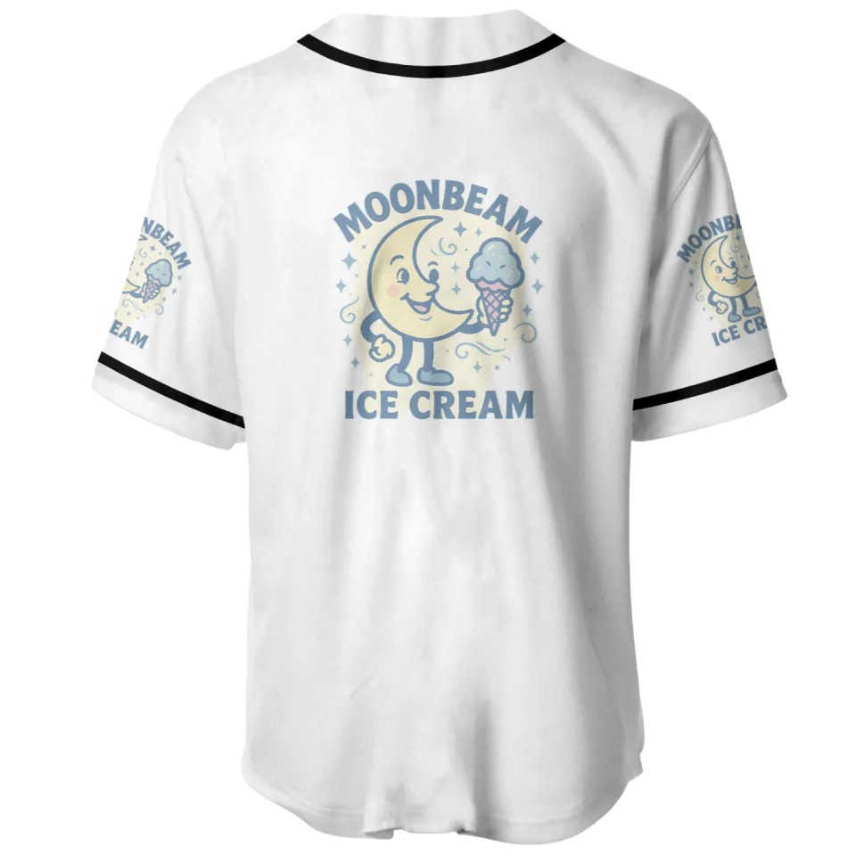 Moonbeam Ice Cream Baseball Jerseys - Image 3