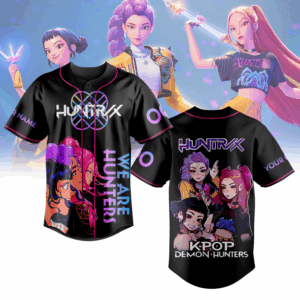 Kpop Demon Hunters Personalized Baseball Jersey Gift For Fans