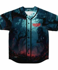 Stranger things Halloween Baseball Jersey