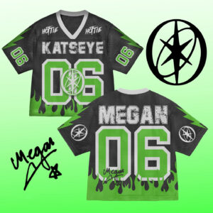 Katseye Mesh Jersey Football, Custom Name and Number