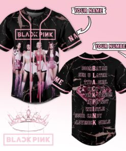 Blackpink Baseball Jersey For Fans, Music Tour 2025