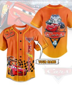 Cars 4 Baseball Jersey For Fans