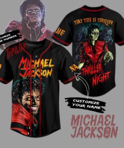 Michael Jackson Baseball Jersey For Fans