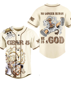 One Piece Gear 5 Baseball Jersey For Fans