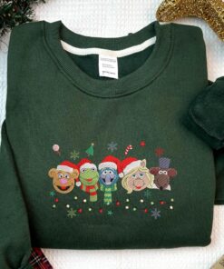 Christmas Magical Land Trip Sweatshirt, Muppets Friend Sweaters, Santa Piggy Christmas Sweatshirt, Christmas Gift