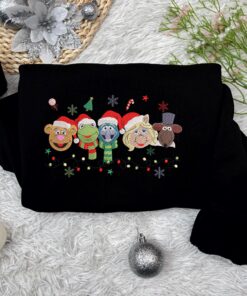 Alternative view of Christmas Magical Land Trip Sweatshirt, Muppets Friend Sweaters, Santa Piggy Christmas Sweatshirt, Christmas Gift