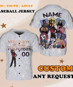 Alternative view of Descendants Kylie Cantrall Jersey Shirt, Descendants Zombies Worlds Collide Tour Baseball Jersey