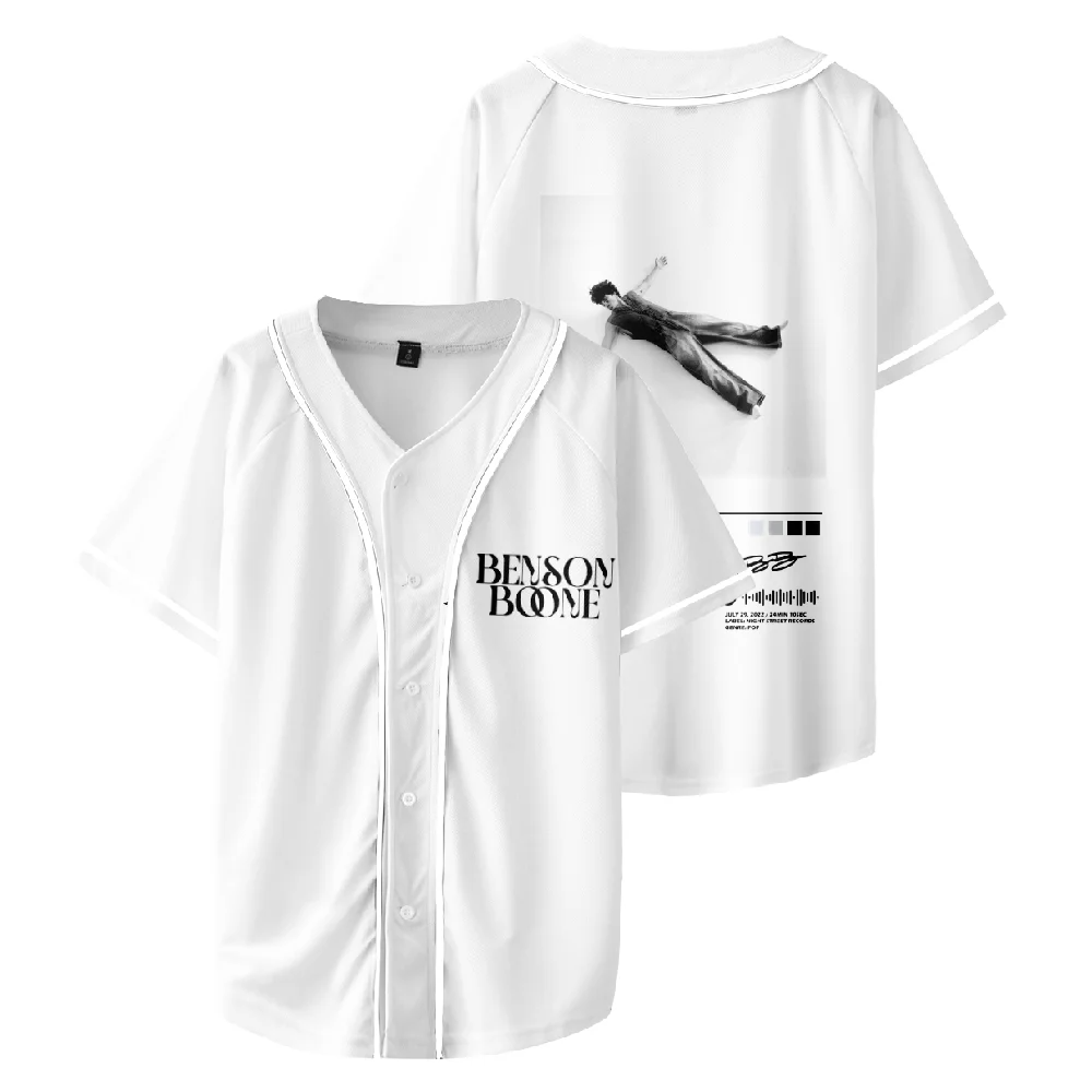 Custom Color Benson boone Merch Walk Me Home Baseball Tee Suit Unisex Fashion Summer T-Shirt Short Sleeve Shirts - Image 2