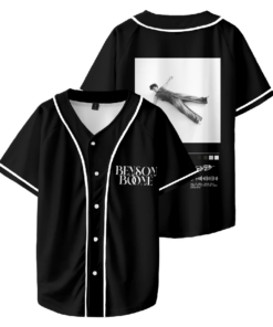Custom Color Benson boone Merch Walk Me Home Baseball Tee Suit Unisex Fashion Summer T-Shirt Short Sleeve Shirts