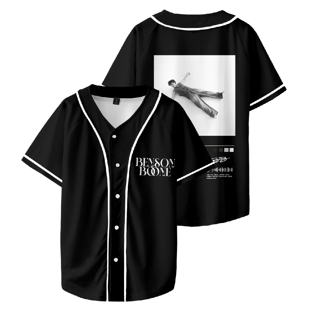 Custom Color Benson boone Merch Walk Me Home Baseball Tee Suit Unisex Fashion Summer T-Shirt Short Sleeve Shirts