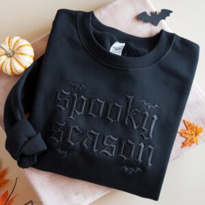 Halloween Spooky Season Sweatshirt, Sarcasm shirt Funny Gift For Friend Dark Humor Gothic Style Bat Tee