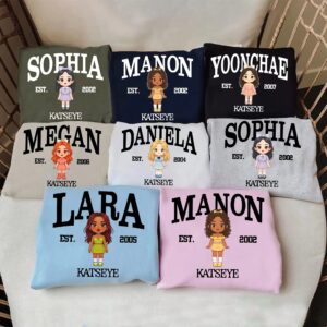 Cute Katseye Choose Members Sweatshirt, Katseye Beautiful Chaos Tracklist T-shirt