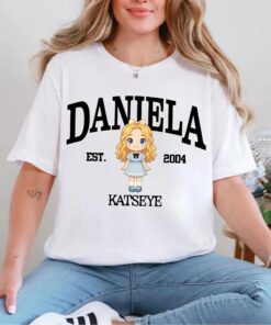 Alternative view of Cute Katseye Choose Members Sweatshirt, Katseye Beautiful Chaos Tracklist T-shirt