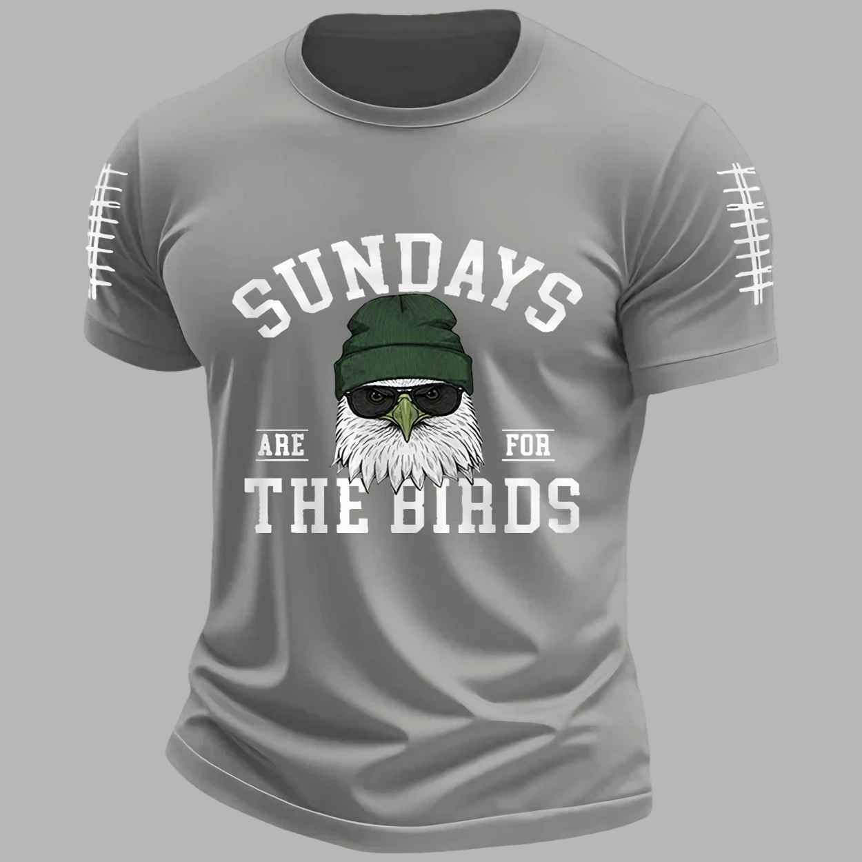 Men’s Sundays Are For The Birds Football 3D Shirt, Custom Color Shirt - Image 4