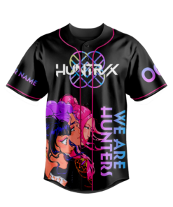 Alternative view of Kpop Demon Hunters Personalized Baseball Jersey Gift For Fans