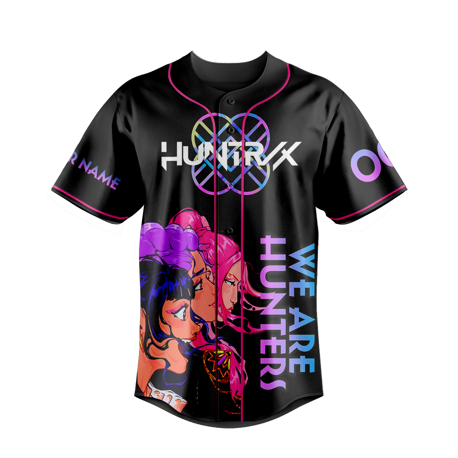 Kpop Demon Hunters Personalized Baseball Jersey Gift For Fans - Image 2