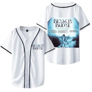 Benson Boone Merch Jersey Unisex Casual Short Sleeve T-Shirt Baseball Jersey