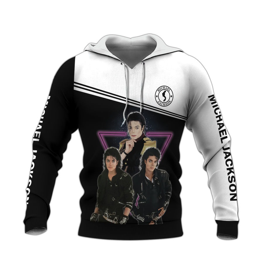Personalized Michael Jackson All Over Print Hoodie - Image 2