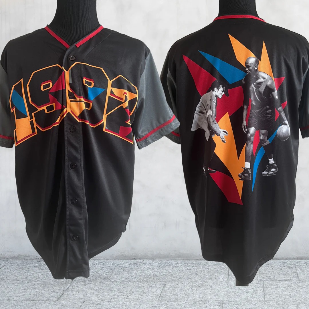 Rare Vintage 1992 MICHAEL JORDAN and MICHAEL JACKSON