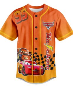 Alternative view of Cars 4 Baseball Jersey For Fans