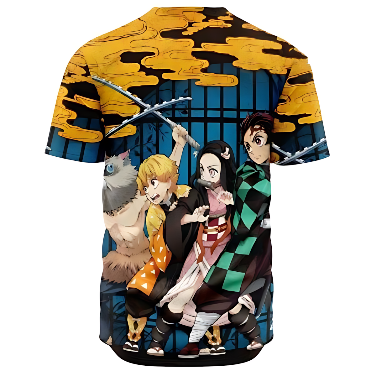 New Baseball Jersey No.2 Kimetsu no Yaiba Merch - Image 2