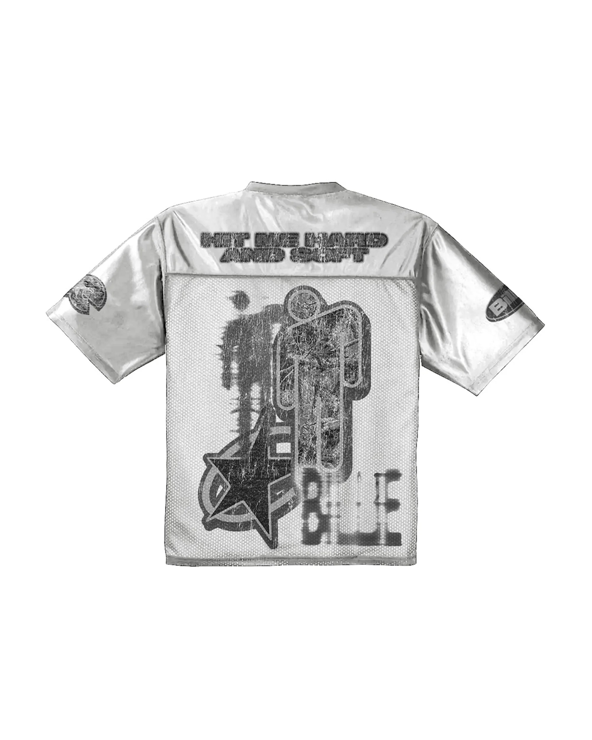 Billie Eilish White Football Jersey - Image 3