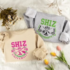 Personalized Shiz University Wickeds Movie Wicked Glitter Wizard Shiz University Best Wicked Hoodie Tshirt Embroidery