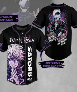 Jujutsu Kaisen Satoru Gojo Personalized Baseball Jersey