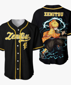 Zenitsu Baseball Jersey, Demon Slayer Jersey