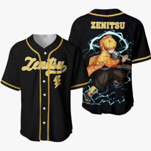 Zenitsu Baseball Jersey, Demon Slayer Jersey