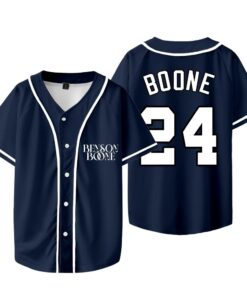 Custom Color Benson Boone Tour Merch Jersey Fireworks and Rollerblades Baseball Jacket Tee Women Men Fashion Casual T-shirts