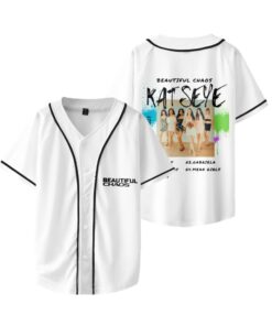 Custom Color Katseye Album Beautiful Chaos Baseball Jersey