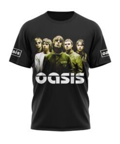 Alternative view of Oasis 33rd Anniversary 1991-2024 Thank You For The Memories 3D Shirt