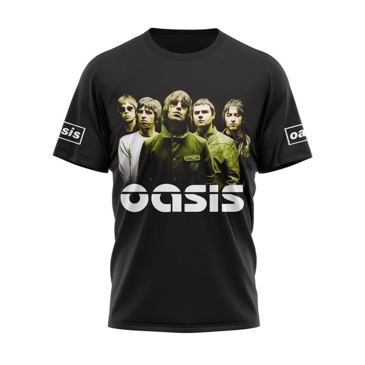 Oasis 33rd Anniversary 1991-2024 Thank You For The Memories 3D Shirt - Image 2