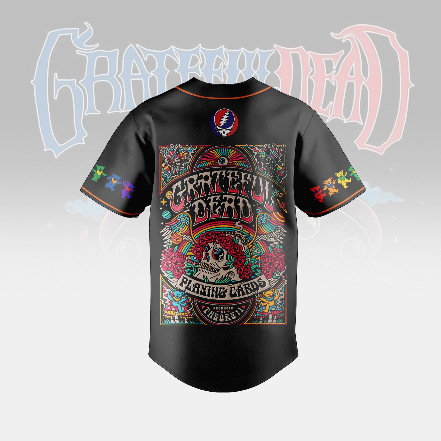 Grateful Dead Band Baseball Jersey For Fans - Image 3