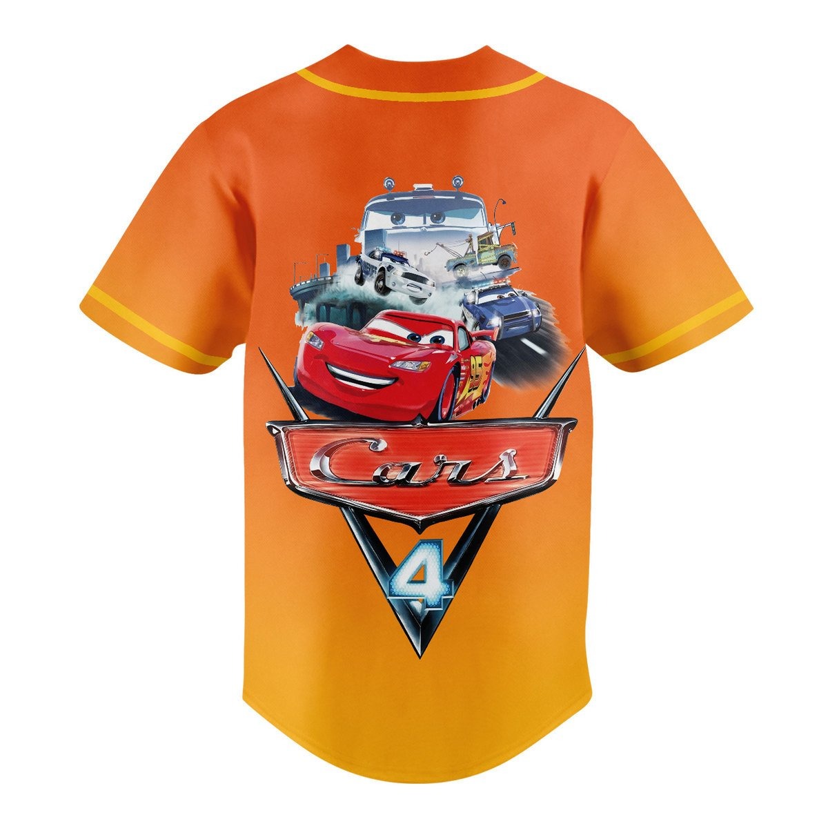 Cars 4 Baseball Jersey For Fans - Image 3