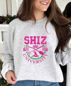 Alternative view of Personalized Shiz University Wickeds Movie Wicked Glitter Wizard Shiz University Best Wicked Hoodie Tshirt Embroidery