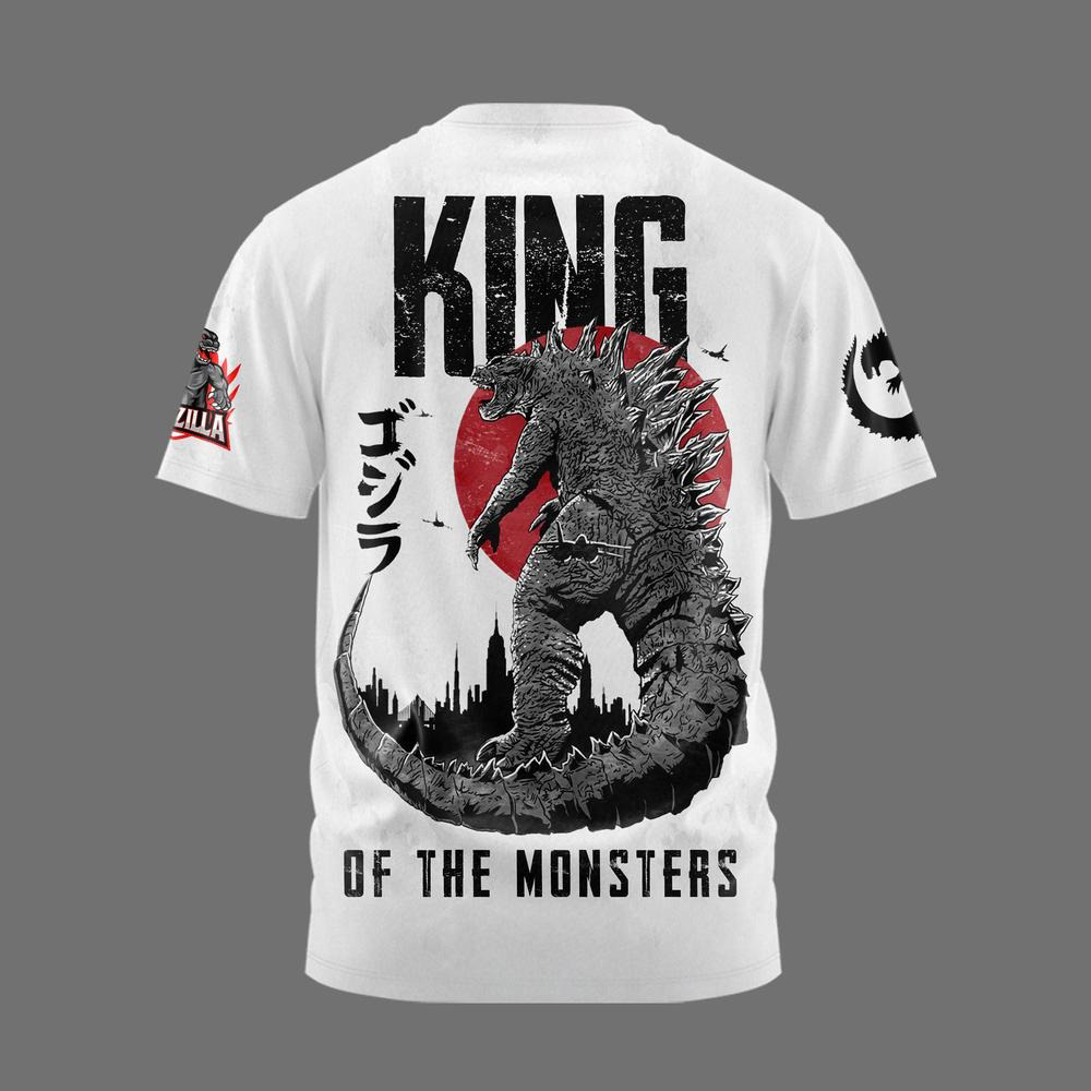 King Of The Monsters Godzilla T-Shirt - Image 3