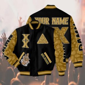 Customized Royal Yellow Chris Brown XX BaseBall Jacket, Breezy Bowl XX 2025 BaseBall Jacket