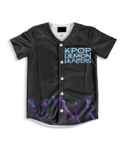 Alternative view of KPOP Saja Boys Baseball Jersey